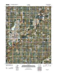 Augusta Kansas Historical topographic map, 1:24000 scale, 7.5 X 7.5 Minute, Year 2012