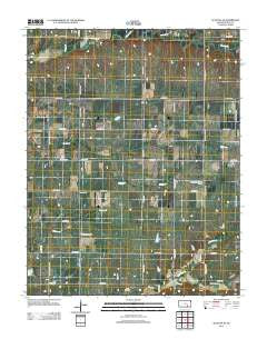 Augusta SE Kansas Historical topographic map, 1:24000 scale, 7.5 X 7.5 Minute, Year 2012