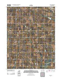 Axtell Kansas Historical topographic map, 1:24000 scale, 7.5 X 7.5 Minute, Year 2012