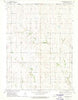 Bachelors Run Kansas Historical topographic map, 1:24000 scale, 7.5 X 7.5 Minute, Year 1973