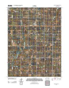 Baileyville Kansas Historical topographic map, 1:24000 scale, 7.5 X 7.5 Minute, Year 2012