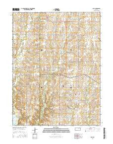 Bala Kansas Current topographic map, 1:24000 scale, 7.5 X 7.5 Minute, Year 2015