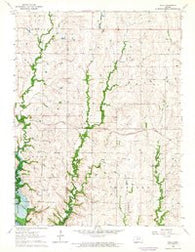 Bala Kansas Historical topographic map, 1:24000 scale, 7.5 X 7.5 Minute, Year 1963