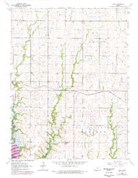Bala Kansas Historical topographic map, 1:24000 scale, 7.5 X 7.5 Minute, Year 1963
