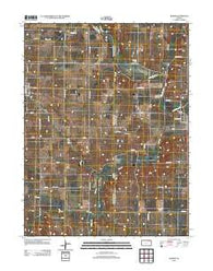 Barnes Kansas Historical topographic map, 1:24000 scale, 7.5 X 7.5 Minute, Year 2012