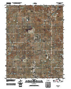 Basehor Kansas Historical topographic map, 1:24000 scale, 7.5 X 7.5 Minute, Year 2009