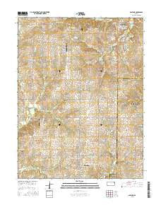 Basehor Kansas Current topographic map, 1:24000 scale, 7.5 X 7.5 Minute, Year 2015