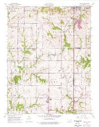 Basehor Kansas Historical topographic map, 1:24000 scale, 7.5 X 7.5 Minute, Year 1949