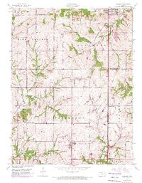 Basehor Kansas Historical topographic map, 1:24000 scale, 7.5 X 7.5 Minute, Year 1950