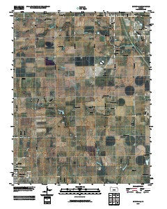 Bayneville Kansas Historical topographic map, 1:24000 scale, 7.5 X 7.5 Minute, Year 2009