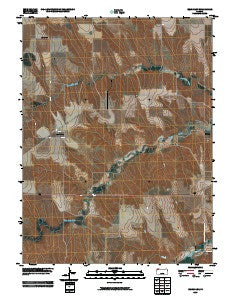 Beardsley Kansas Historical topographic map, 1:24000 scale, 7.5 X 7.5 Minute, Year 2009