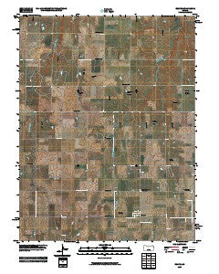 Beaver Kansas Historical topographic map, 1:24000 scale, 7.5 X 7.5 Minute, Year 2009