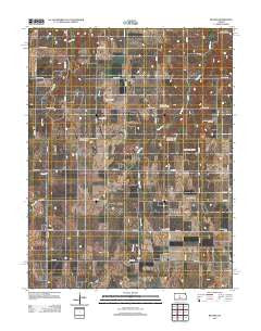 Beaver Kansas Historical topographic map, 1:24000 scale, 7.5 X 7.5 Minute, Year 2012