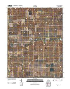 Beeler Kansas Historical topographic map, 1:24000 scale, 7.5 X 7.5 Minute, Year 2012