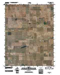 Beeler SE Kansas Historical topographic map, 1:24000 scale, 7.5 X 7.5 Minute, Year 2009