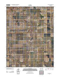 Beeler SE Kansas Historical topographic map, 1:24000 scale, 7.5 X 7.5 Minute, Year 2012