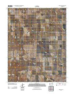 Beeler SW Kansas Historical topographic map, 1:24000 scale, 7.5 X 7.5 Minute, Year 2012