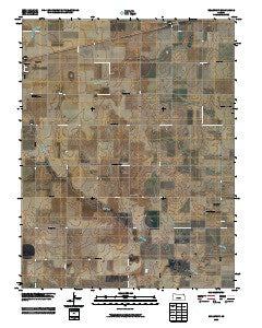 Bellefont Kansas Historical topographic map, 1:24000 scale, 7.5 X 7.5 Minute, Year 2009