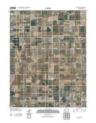 Bellefont Kansas Historical topographic map, 1:24000 scale, 7.5 X 7.5 Minute, Year 2012