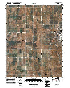 Belleville Kansas Historical topographic map, 1:24000 scale, 7.5 X 7.5 Minute, Year 2009