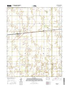 Belpre Kansas Current topographic map, 1:24000 scale, 7.5 X 7.5 Minute, Year 2015