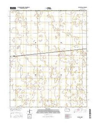Belpre NW Kansas Current topographic map, 1:24000 scale, 7.5 X 7.5 Minute, Year 2015