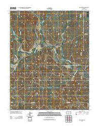 Belvidere Kansas Historical topographic map, 1:24000 scale, 7.5 X 7.5 Minute, Year 2012