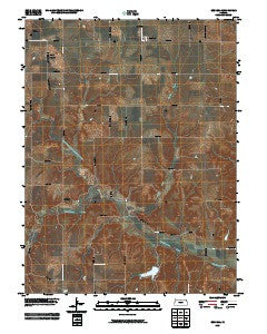 Bendena Kansas Historical topographic map, 1:24000 scale, 7.5 X 7.5 Minute, Year 2009
