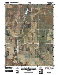 Bennington Kansas Historical topographic map, 1:24000 scale, 7.5 X 7.5 Minute, Year 2009