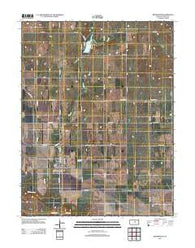 Bennington Kansas Historical topographic map, 1:24000 scale, 7.5 X 7.5 Minute, Year 2012