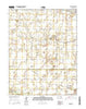 Bentley Kansas Current topographic map, 1:24000 scale, 7.5 X 7.5 Minute, Year 2015