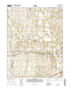 Benton Kansas Current topographic map, 1:24000 scale, 7.5 X 7.5 Minute, Year 2015