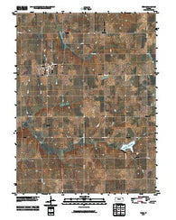 Bern Kansas Historical topographic map, 1:24000 scale, 7.5 X 7.5 Minute, Year 2010