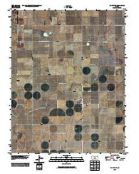 Big Bow NW Kansas Historical topographic map, 1:24000 scale, 7.5 X 7.5 Minute, Year 2010