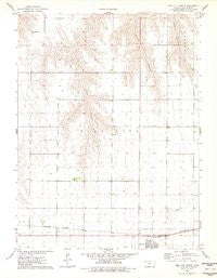 Bird City North Kansas Historical topographic map, 1:24000 scale, 7.5 X 7.5 Minute, Year 1976