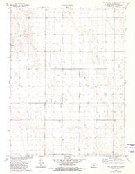 Bird City South NW Kansas Historical topographic map, 1:24000 scale, 7.5 X 7.5 Minute, Year 1981