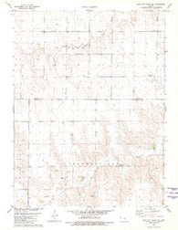 Bird City South SE Kansas Historical topographic map, 1:24000 scale, 7.5 X 7.5 Minute, Year 1981