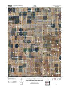 Bird City South Kansas Historical topographic map, 1:24000 scale, 7.5 X 7.5 Minute, Year 2012