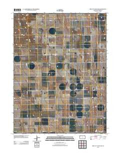Bird City South NW Kansas Historical topographic map, 1:24000 scale, 7.5 X 7.5 Minute, Year 2012