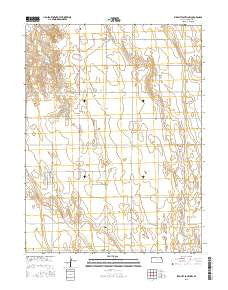 Bird City South NW Kansas Current topographic map, 1:24000 scale, 7.5 X 7.5 Minute, Year 2015