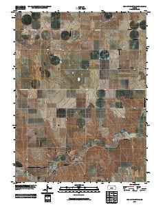 Bird City South SE Kansas Historical topographic map, 1:24000 scale, 7.5 X 7.5 Minute, Year 2009