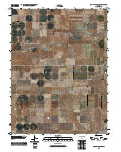 Bird City South SW Kansas Historical topographic map, 1:24000 scale, 7.5 X 7.5 Minute, Year 2009