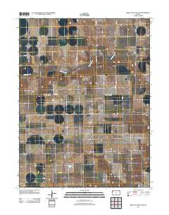 Bird City South SW Kansas Historical topographic map, 1:24000 scale, 7.5 X 7.5 Minute, Year 2012