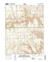 Bird City South SW Kansas Current topographic map, 1:24000 scale, 7.5 X 7.5 Minute, Year 2015