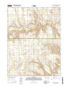 Bird City South SW Kansas Current topographic map, 1:24000 scale, 7.5 X 7.5 Minute, Year 2015