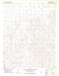 Bloom SW Kansas Historical topographic map, 1:24000 scale, 7.5 X 7.5 Minute, Year 1979