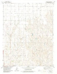 Bloom SW Kansas Historical topographic map, 1:24000 scale, 7.5 X 7.5 Minute, Year 1979