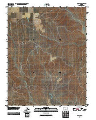 Bloom SE Kansas Historical topographic map, 1:24000 scale, 7.5 X 7.5 Minute, Year 2009