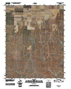 Bloom SW Kansas Historical topographic map, 1:24000 scale, 7.5 X 7.5 Minute, Year 2009