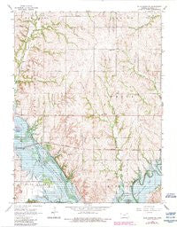 Blue Rapids NE Kansas Historical topographic map, 1:24000 scale, 7.5 X 7.5 Minute, Year 1968